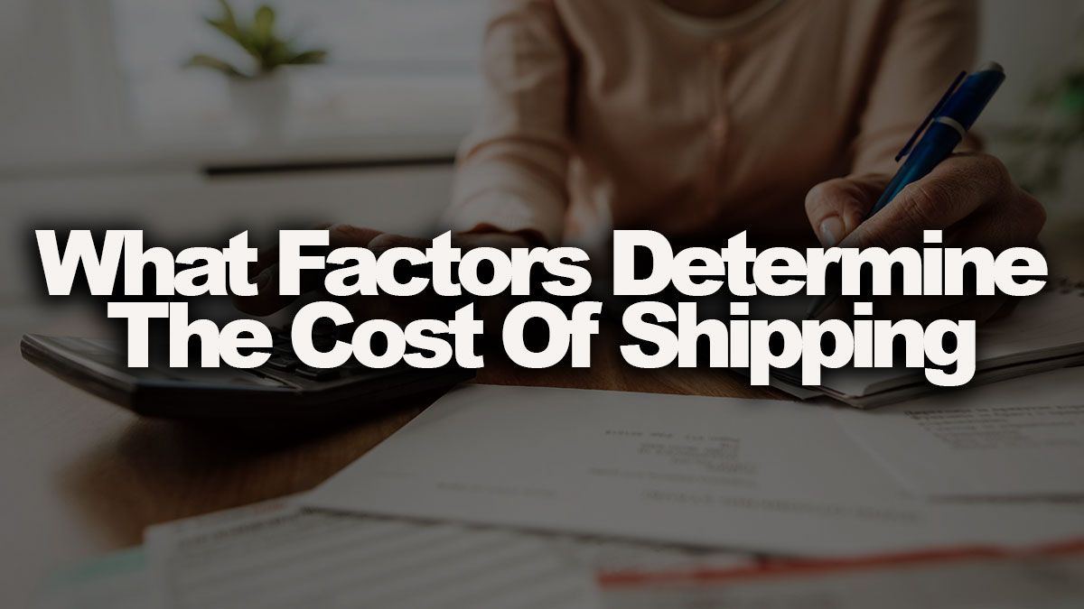 What Factors Determine The Cost Of Shipping A Vehicle?